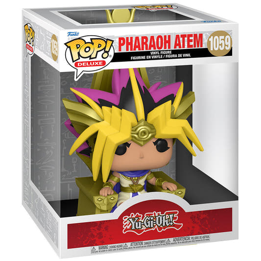 Figura Funko POP! de Atem Pharaoh Yugi sentado en un trono faraónico - 3