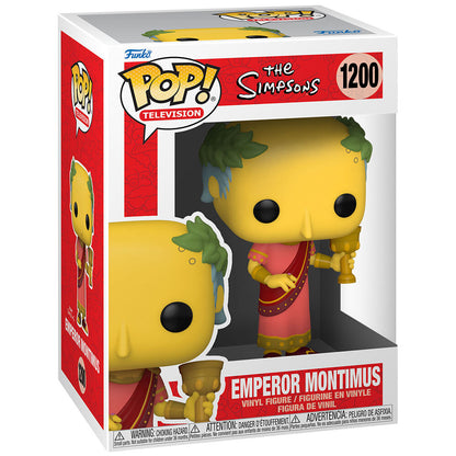 Figura Funko POP! Emperor Montimus de Los Simpson con copa dorada - 3