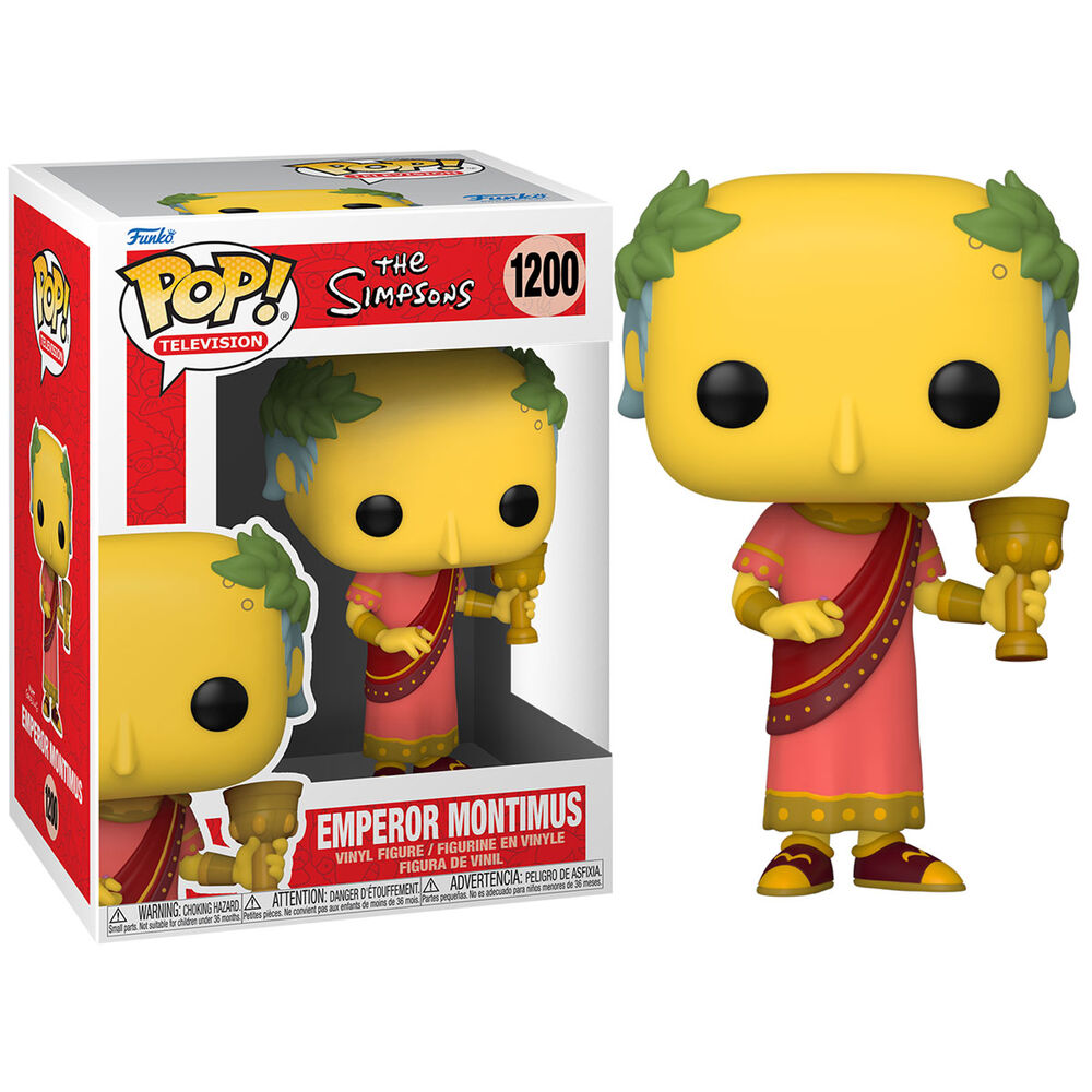 Figura Funko POP! Emperor Montimus de Los Simpson con copa dorada - 2