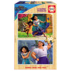 Puzzle de madera Disney Encanto Educa Borrás con dos escenas de 50 piezas