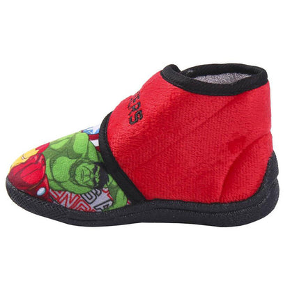 Pantuflas rojas CERDÁ de Los Vengadores con Capitán América, Hulk e Iron Man - 4