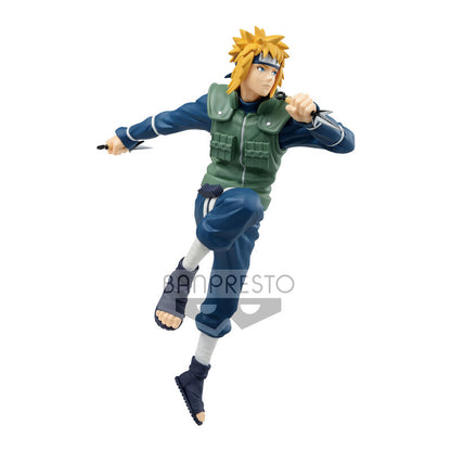 Figura de Namikaze Minato Vibration Stars en pose de combate - 2