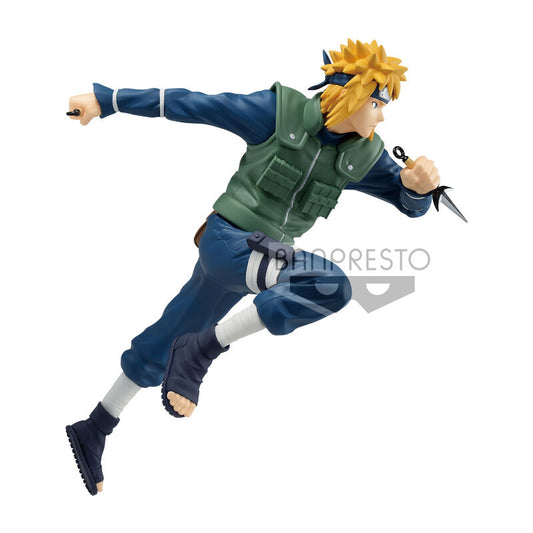 Figura de Namikaze Minato Vibration Stars en pose de combate - 3