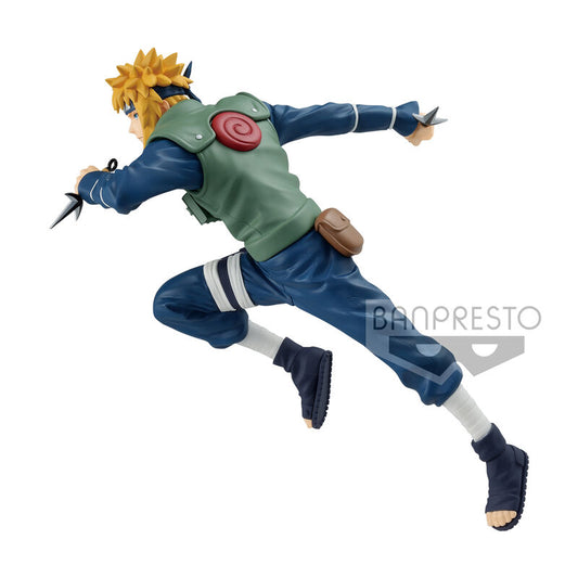 Figura de Namikaze Minato Vibration Stars en pose de combate - 4