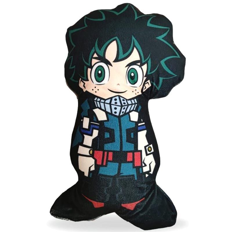 Cojín 3D de Izuku Midoriya con su uniforme de héroe