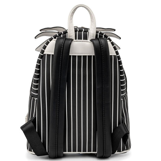 Mochila Loungefly de Jack Skellington en blanco y negro - 2