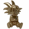 Figura hucha dorada de Son Goku de Dragon Ball