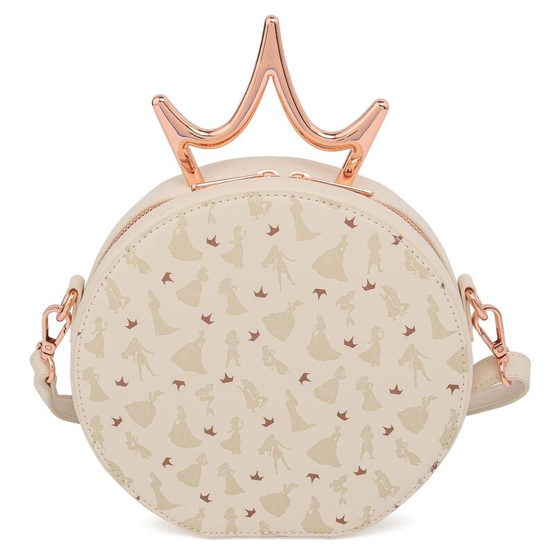 Bolso Loungefly de princesas Disney con corona metálica - 2