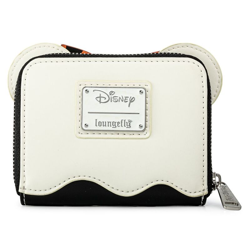 Cartera Fantasma de Minnie Disney Loungefly con lazo naranja de lunares - 4