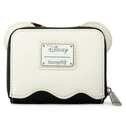 Cartera Fantasma de Minnie Disney Loungefly con lazo naranja de lunares - 4