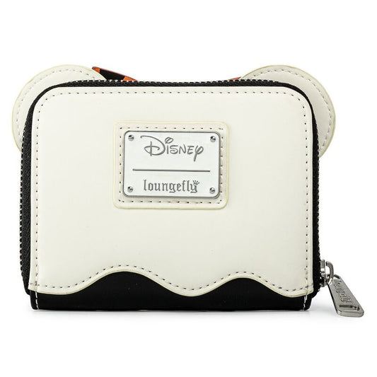 Cartera Fantasma de Minnie Disney Loungefly con lazo naranja de lunares - 4
