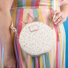 Bolso Loungefly de princesas Disney con corona metálica