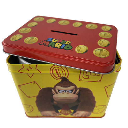 Set de taza de cerámica y hucha metálica de Donkey Kong Nintendo - 3