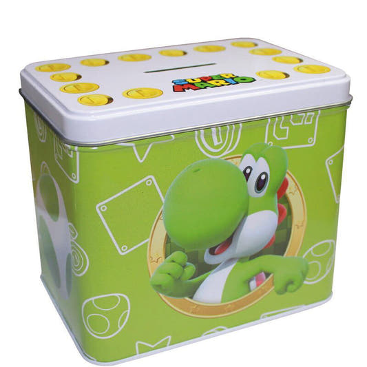 Set de taza blanca y hucha verde de Yoshi Super Mario Bros - 3