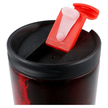 Vaso de viaje de acero inoxidable Harry Potter Gryffindor rojo y negro - 5
