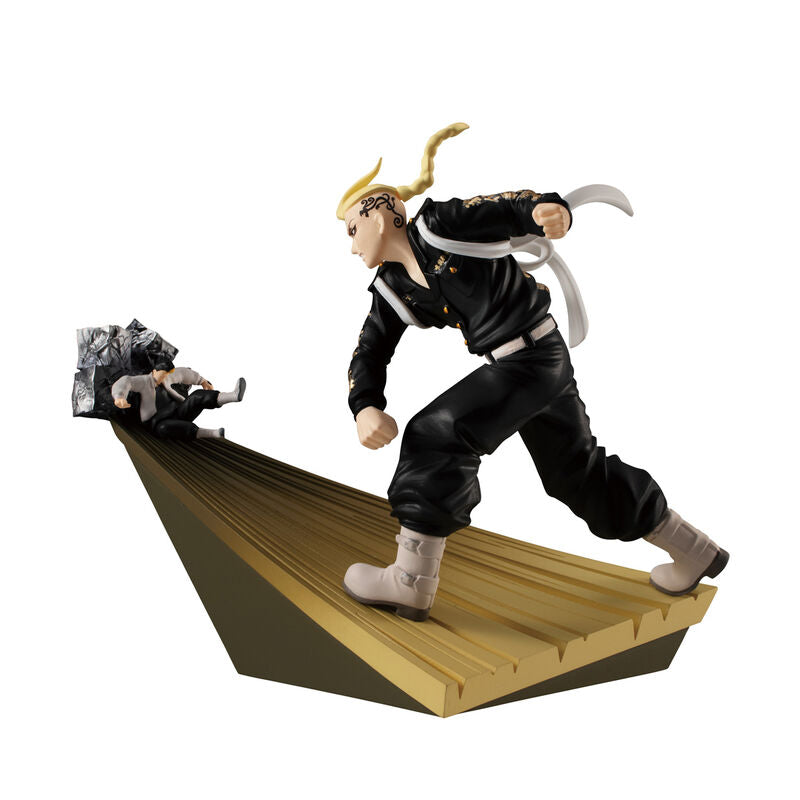 Expositor MEGAHOUSE Petitrama Tokyo Revengers con cuatro figuras Toman - 7