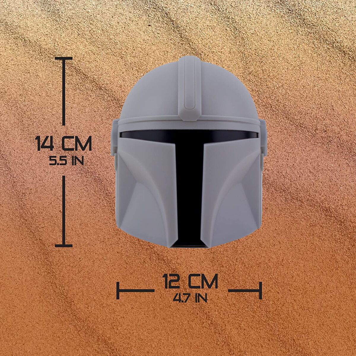 Lámpara con diseño del casco de The Mandalorian - 6