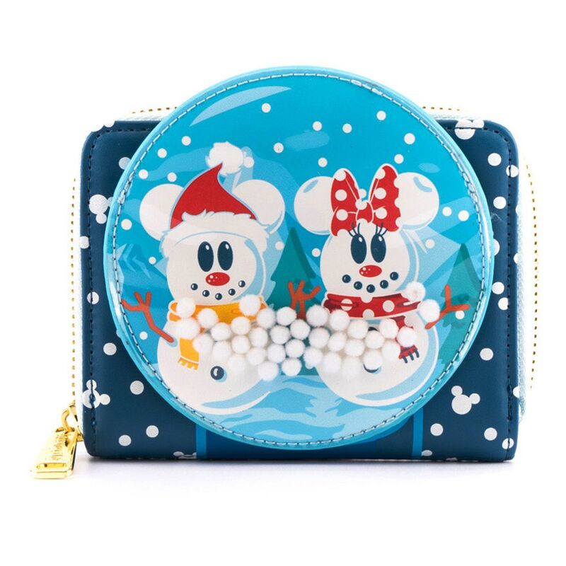 Cartera Disney Loungefly de Mickey y Minnie como muñecos de nieve - 2