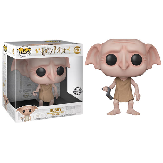 Figura Funko Pop! Exclusive de Dobby de Harry Potter en caja con ventana