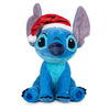 Peluche Stitch Disney de 26 cm con gorro navideño