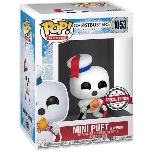 Figura Funko POP Mini Puft Zapped con gorro y llama - 2