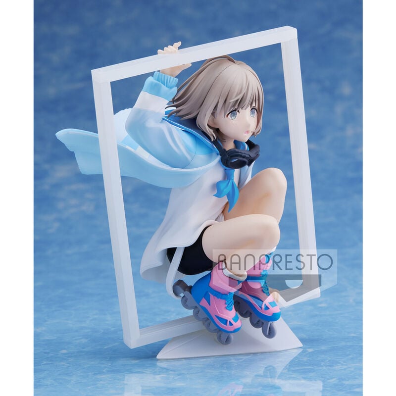 Figura de Asahi Serizawa de The Idolmaster Shiny Colors con patines