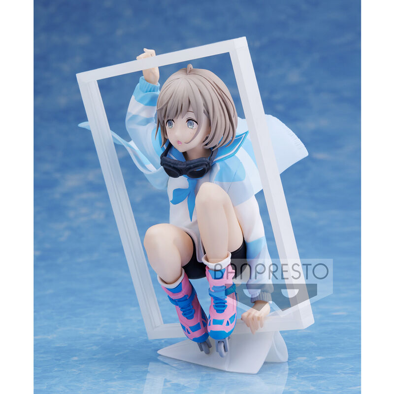 Figura de Asahi Serizawa de The Idolmaster Shiny Colors con patines - 3