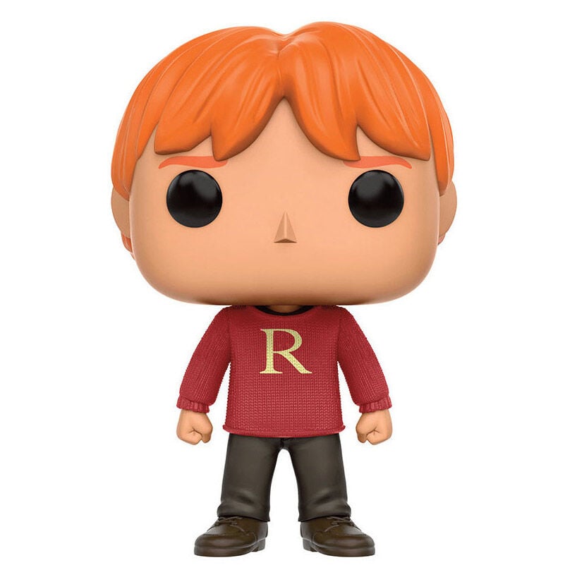 Figura Funko POP! de Ron Weasley con jersey rojo de Harry Potter