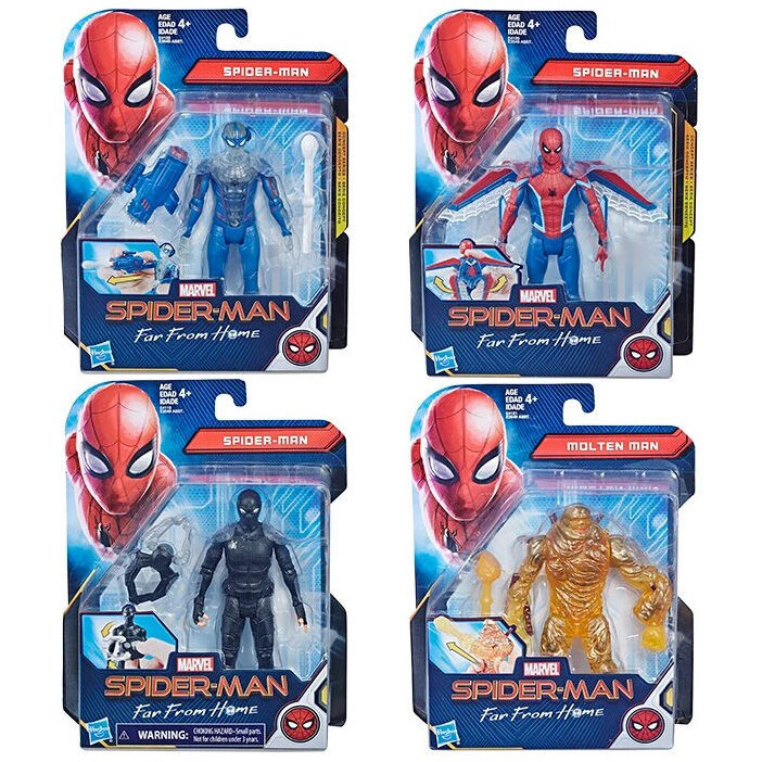 Figuras Spider-Man Far From Home de Hasbro en surtido