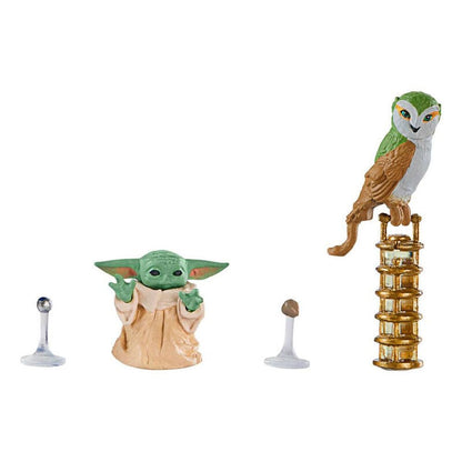 Figura articulada de Ahsoka Tano con Grogu y sable de luz - 2