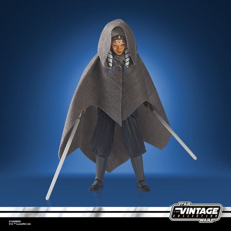 Figura articulada de Ahsoka Tano con Grogu y sable de luz - 4
