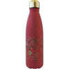 Botella roja de acero inoxidable Harry Potter de 500 ml con tapón dorado
