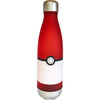 Botella Pokémon de 650 ml con diseño rojo y blanco de Poké Ball
