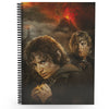 Cuaderno 3D de Frodo y Sam de El Señor de los Anillos con espiral