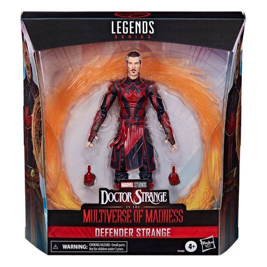 Figura articulada de Defender Strange Marvel con portal naranja - 3