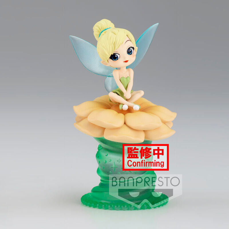 Figura Tinker Bell Ver.B Q Posket sentada sobre una flor - 2