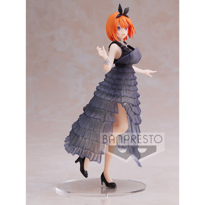 Figura Kyunties de Yotsuba Nakano con vestido oscuro y lazo negro - 2