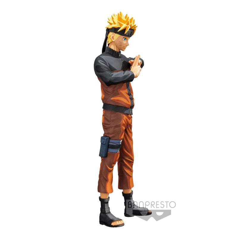 Figura de Uzumaki Naruto Grandista Nero con uniforme naranja y negro - 3