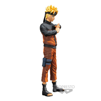 Figura de Uzumaki Naruto Grandista Nero con uniforme naranja y negro - 3