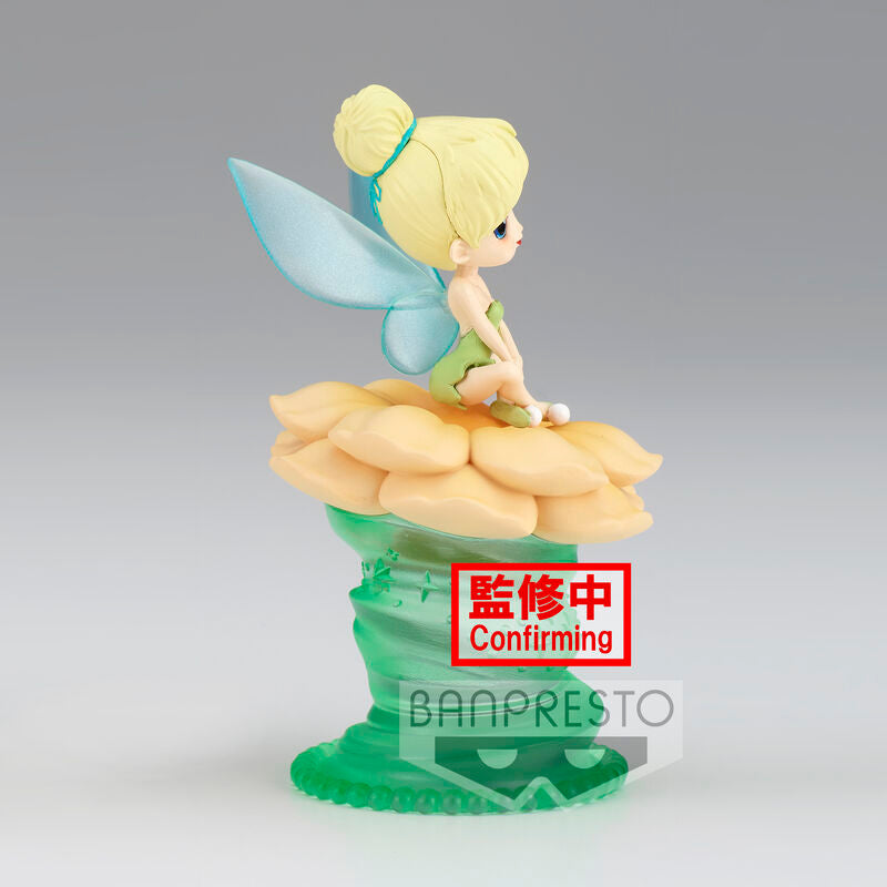 Figura Tinker Bell Ver.B Q Posket sentada sobre una flor - 4