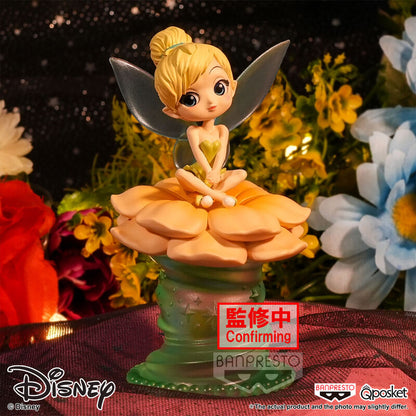 Figura Tinker Bell Ver.B Q Posket sentada sobre una flor - 6