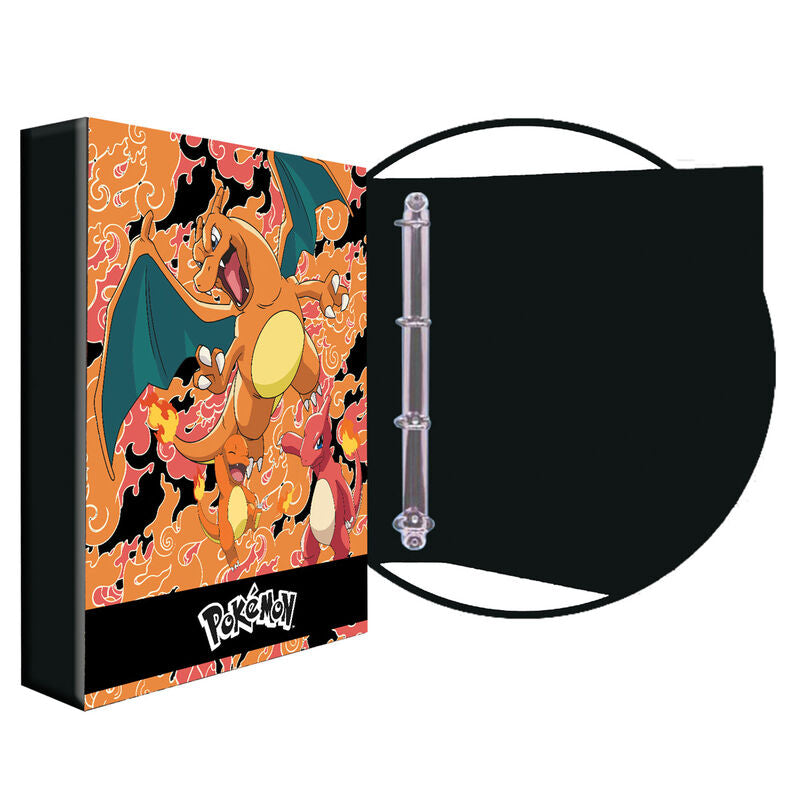 Carpeta A4 de 4 anillas Pokémon Charmander Evolution