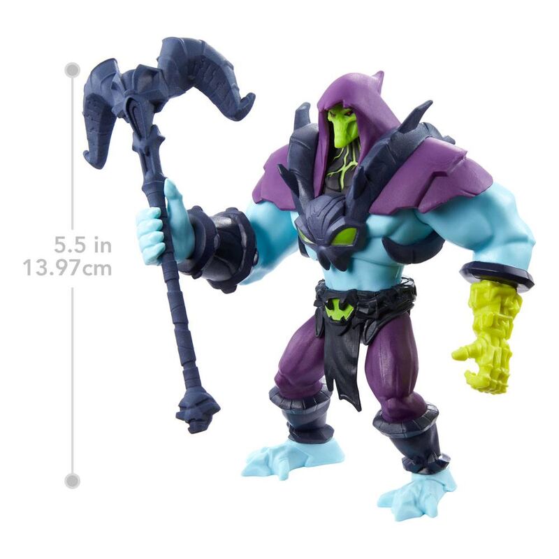 Figura articulada de Skeletor de Masters of the Universe con bastón - 5