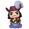 Figura Funko POP de Capitán Garfio sobre una base de agua