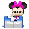 Figura Funko POP de Minnie en el People Mover azul