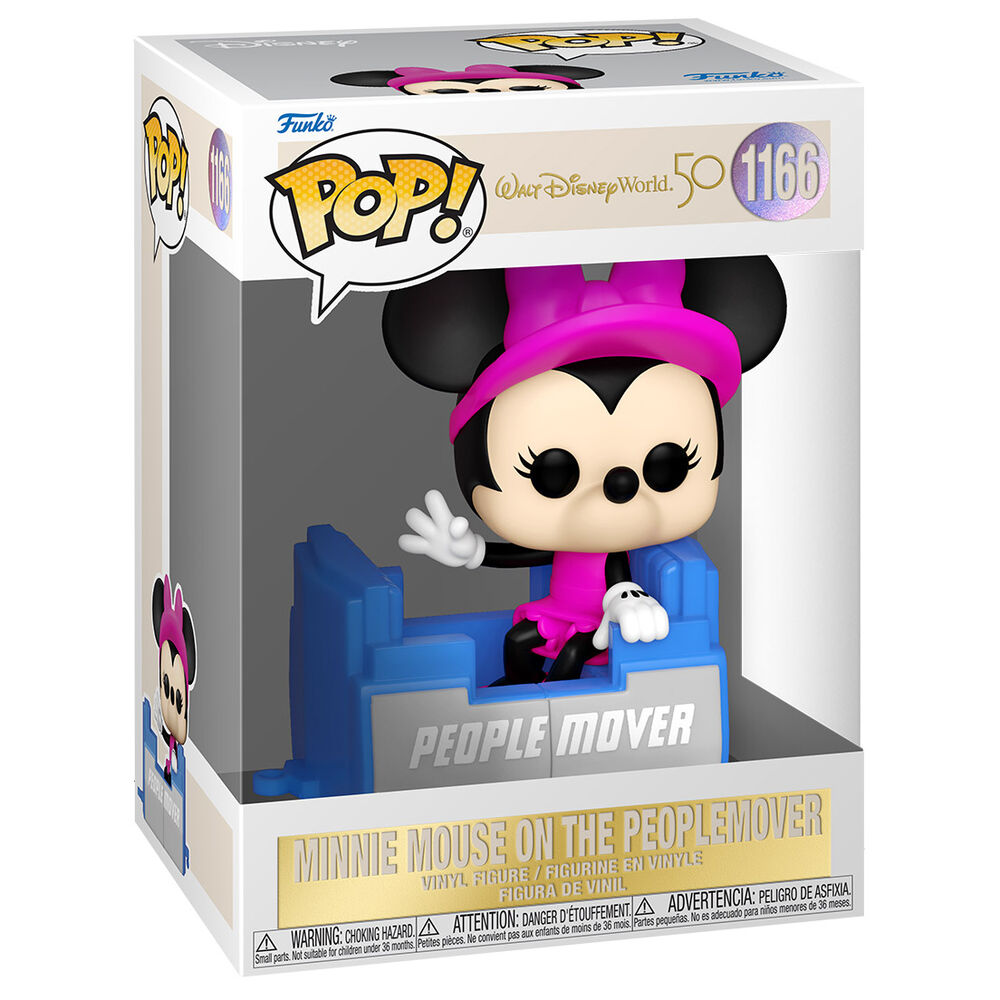 Figura Funko POP de Minnie en el People Mover azul - 2