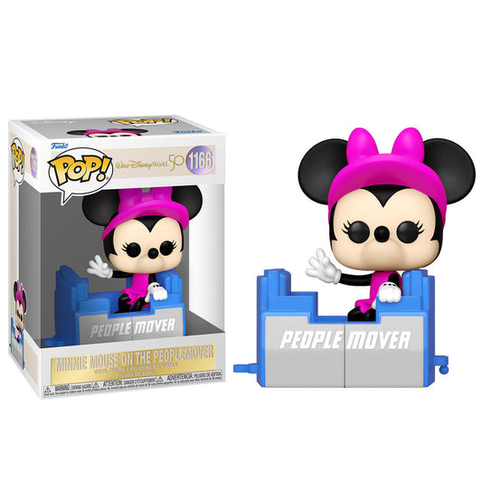 Figura Funko POP de Minnie en el People Mover azul - 3