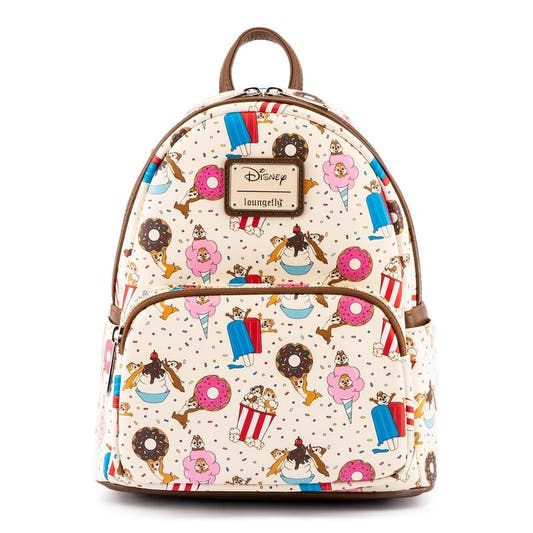 Mochila Disney Loungefly de Chip y Dale con estampado de dulces