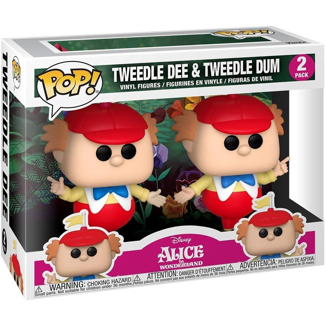 Pack FUNKO POP! de Tweedle Dee y Tweedle Dum de Disney