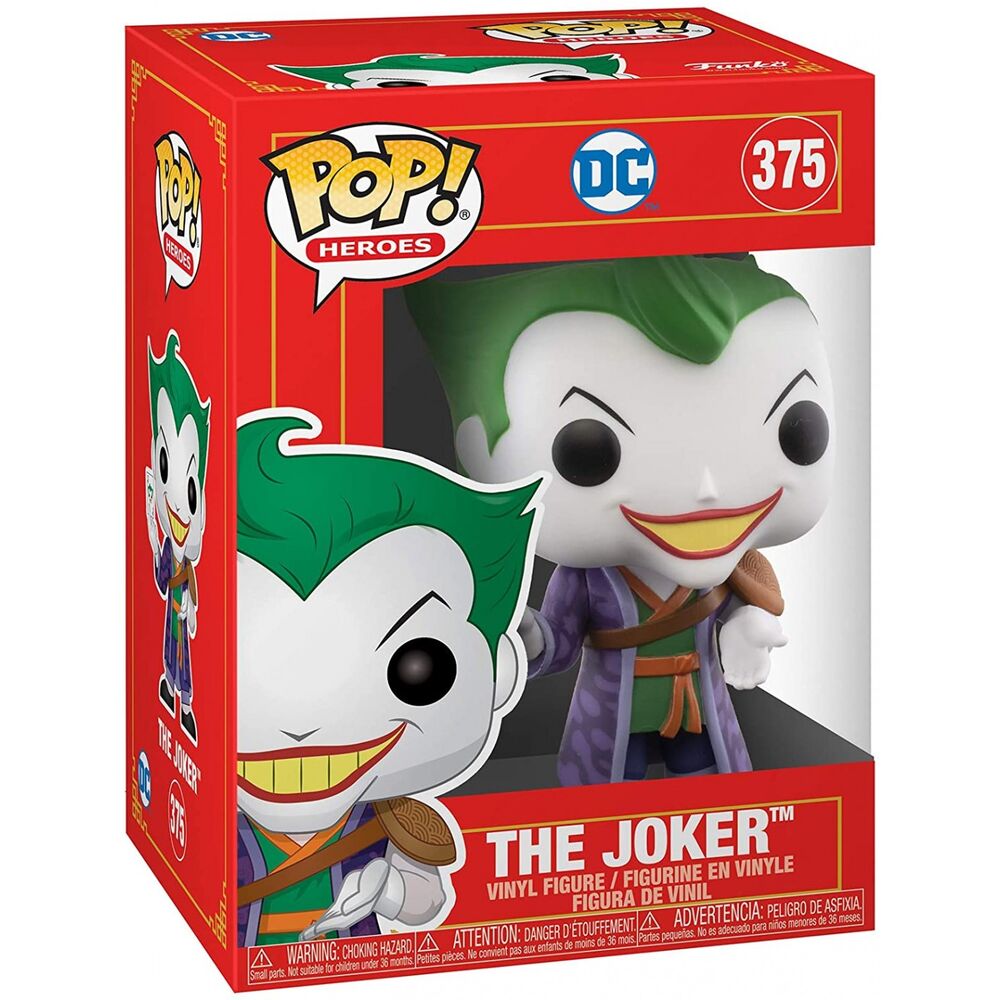 Figura Funko POP! Imperial Palace Joker de DC Comics en caja con ventana